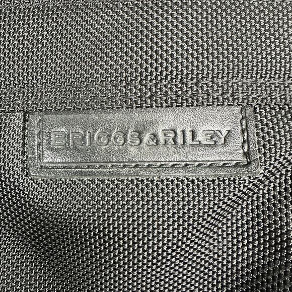 BRIGGS & RILEY Travelware Laptop Briefcase Backpack Black Durable Nylon - Picture 2 of 13